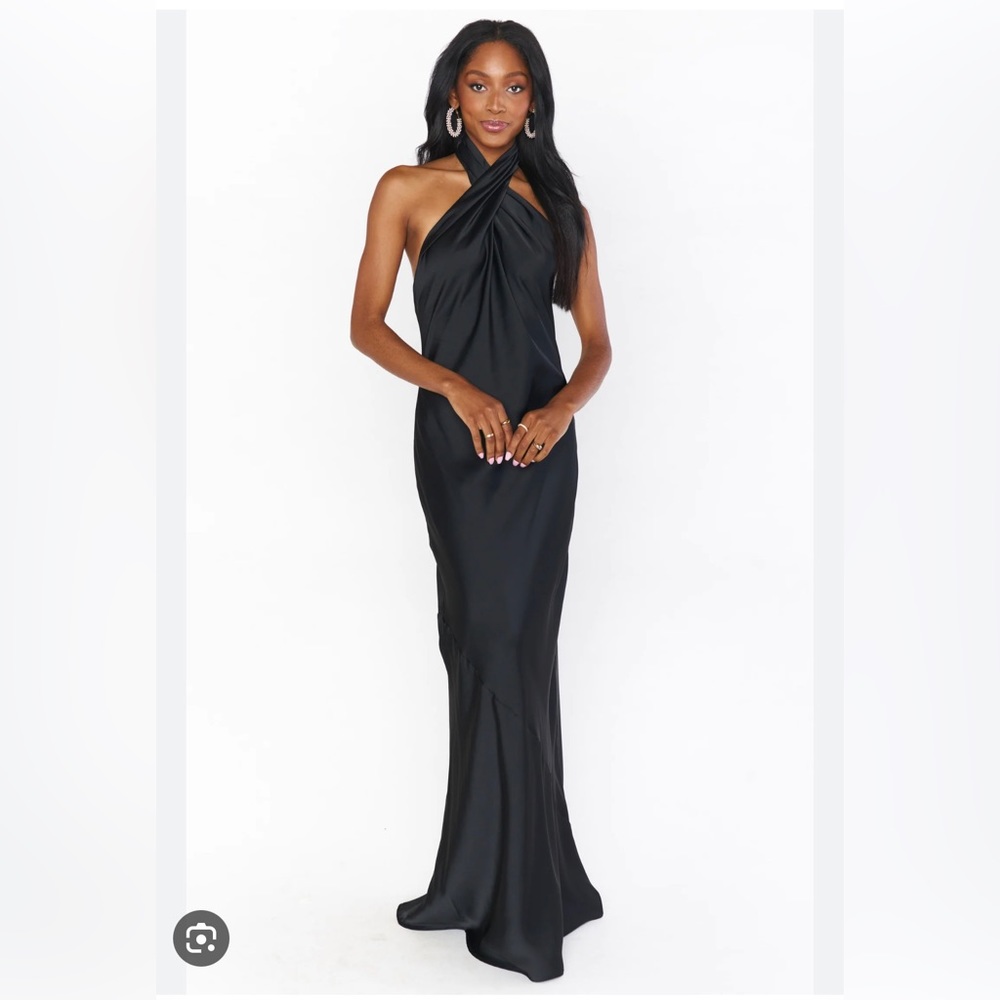 Show me your mumu Jasmine halter maxi dress